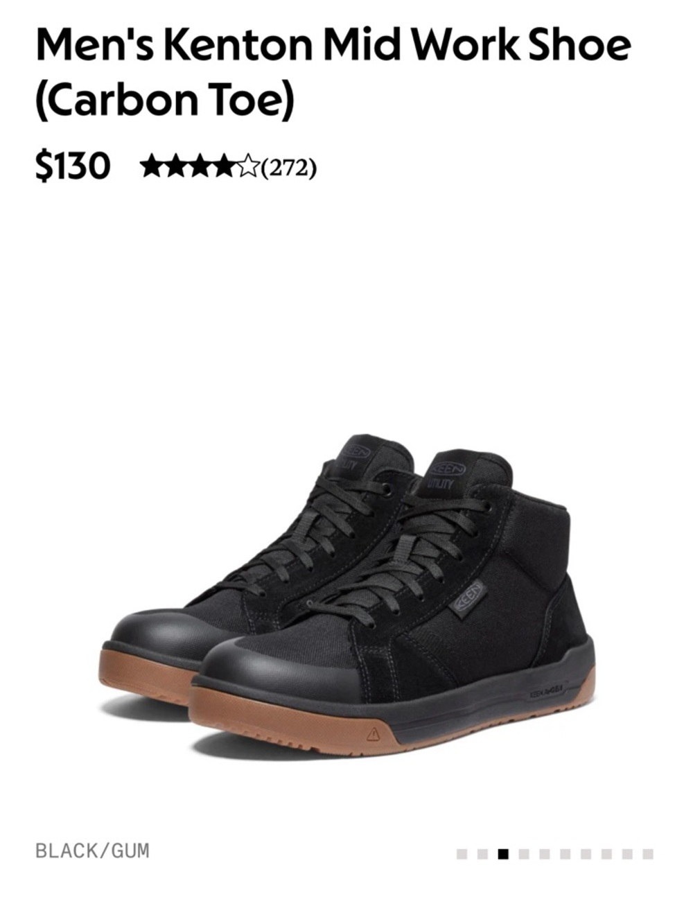 Keen work shoe